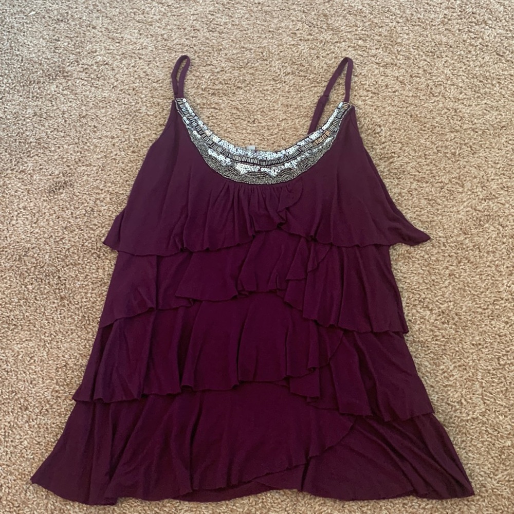 Purple tank top